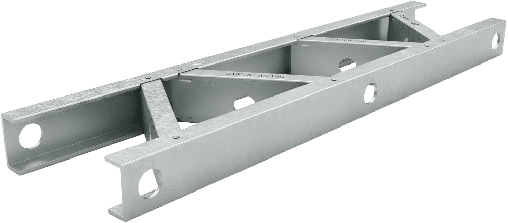 Estrutura de aço galvanizado para sistema Steel Frame e construção a seco